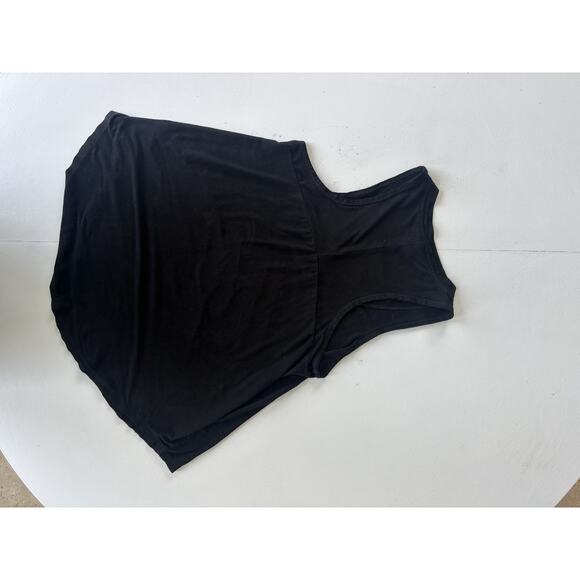 Z Supply Black Suede Tank top size Medium V Neck - Picture 6 of 6